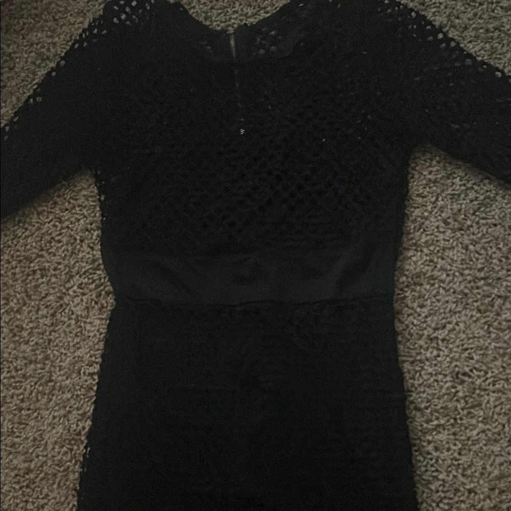 Red Long Sleeve Sheath Dress for Cocktail